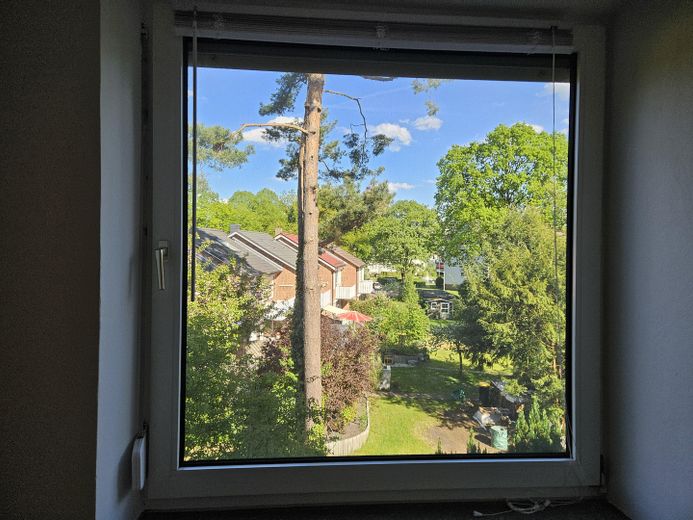 Blick aus dem Kinderzimmer