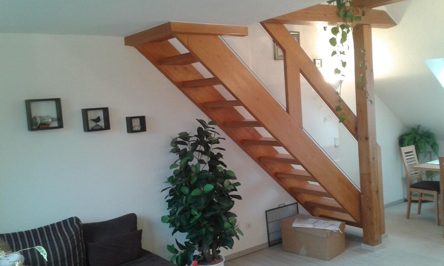 2-кімнатна галерейна квартира, Нюрнберг/Neuröthenbach – Aufgang zur Galerie