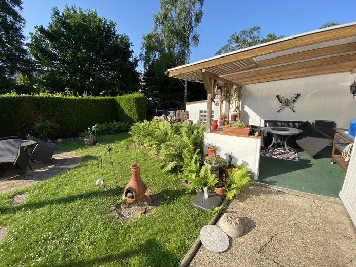 Gartenansicht 2 mit Freisitz