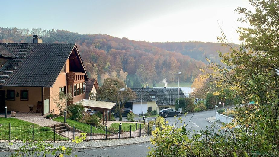 Ausblick vom Baugrundstück
