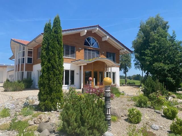 einzigartige Buero/Geschäftsräume im Allgäu bei Kempten, See- und Bergsicht und Business-Fengshui – Aussenansicht 