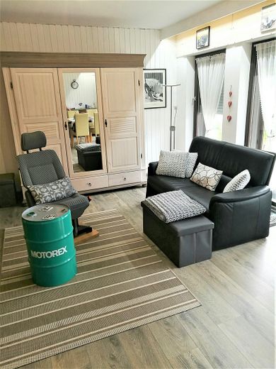 HAUS-SCHLUCHSEEBLICK: 3 Ferienwohnungen mit "Classic-Car-Ambiente" in Premiumlage (€ 1,1 Mio. +Inv.) – UG Wohnung Sitzbereich