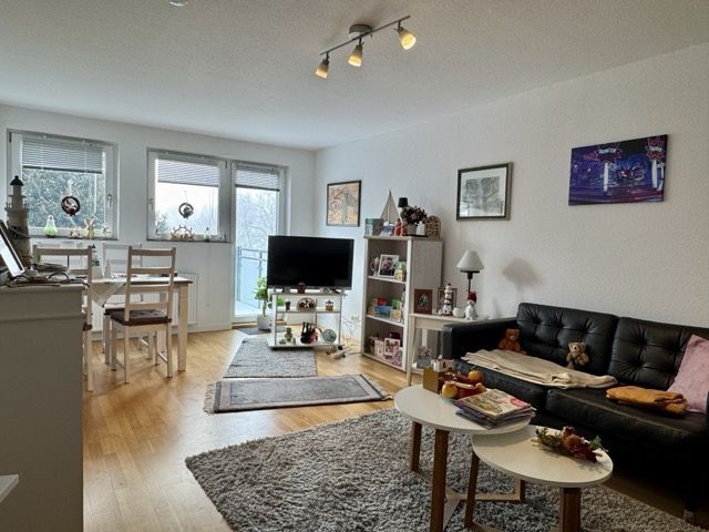 Eigentumswohnung mit Deichblick in Nordseenähe zu verkaufen – Wohnzimmer