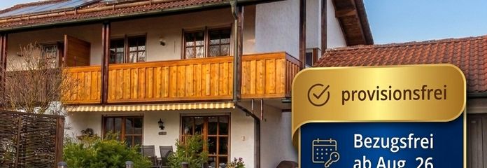 Helle Doppelhaushälfte mit großem Garten - frei ab Aug. 26 - ohne Provision – Helle Doppelhaushälfte