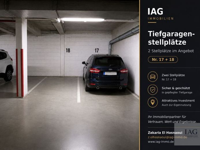 2 x Tiefgaragenstellplätze in Dietzenbach – Foto 1