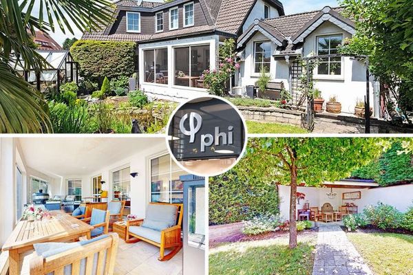 PHI AACHEN - Repräsentatives Wohnparadies mit Gartenidylle und Garage in Merkstein!