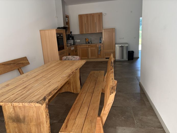 4-Raum-Wohnung in Lieblingshof - Doppelhaushälfte – Essbereich / Küche