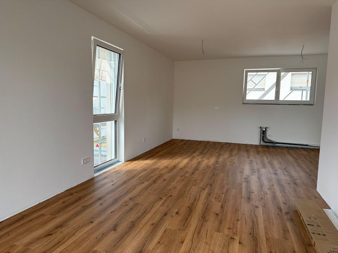 Appartamento di 4 locali al 1° piano - abitare moderno nel centro di Esslingen-Zell – Blick vom Balkon aus