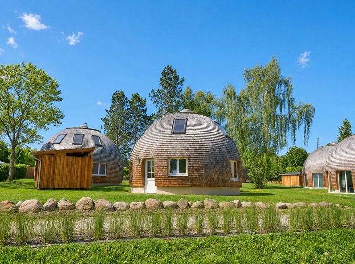 HORN IMMOBILIEN ++ Wustrow Kugelhaus am See - das "Kugellager" in hochwertiger ökologischer Bauweise – das Grundstück