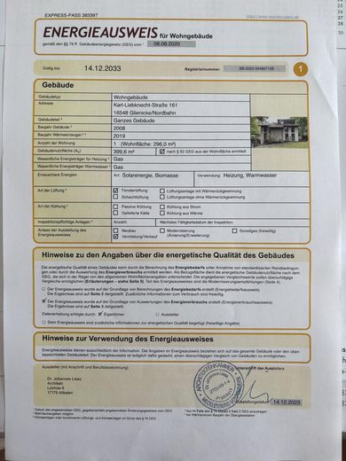 Energieausweis