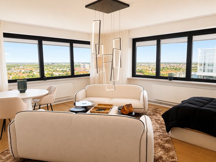 Fully furnished high-rise residence  29F/ W3 Panorama  views over Hamburg – Foto 7