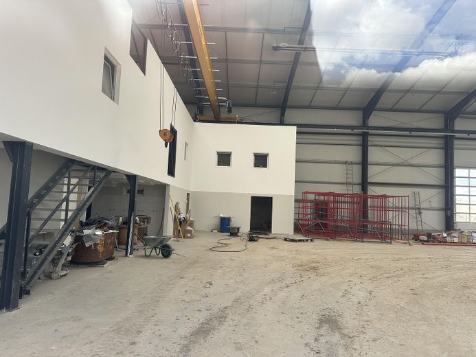 Werkstatthalle, Lager