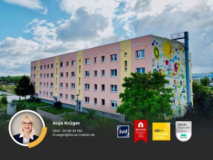 SOFORT FREI I 3-Zimmer-Wohnung in Naunhof I nahe Grillensee I Erstbezug nach Modernisierung – Foto 1