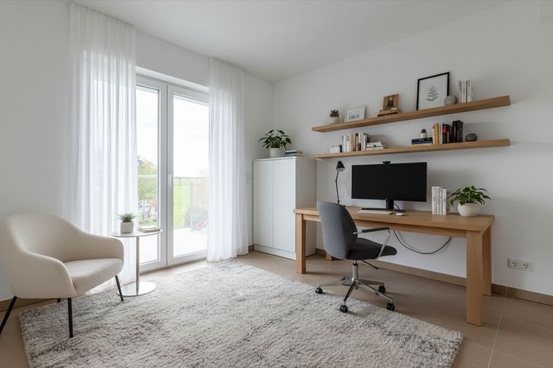 Charmante 4-Zimmer-Neubauwohnung (DG) in Höchst-Hummetroth – M739-2512 03 mit Möbeln