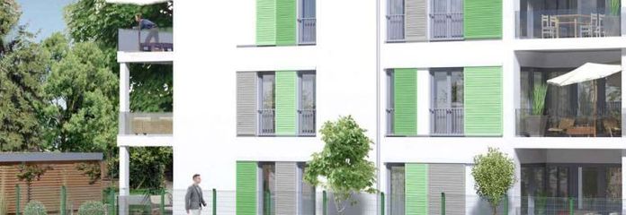 Elegante apartamento de 2 habitaciones en la planta baja con una gran terraza