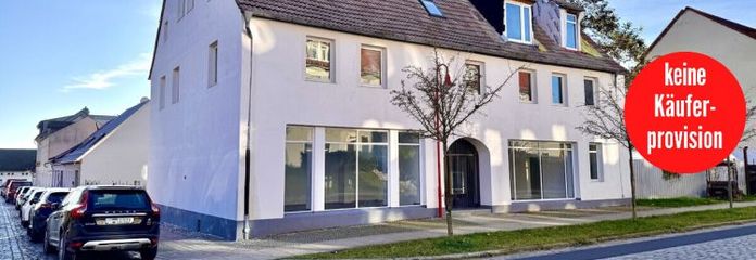HORN IMMOBILIEN ++ Wohn- und Geschäftshaus in Gartz (Oder) zur freien Gestaltung