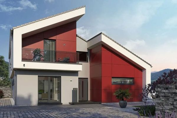 Maison à toit monopente pour individualistes