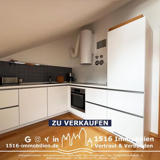 3-room attic apartment with sunny balcony – Küche