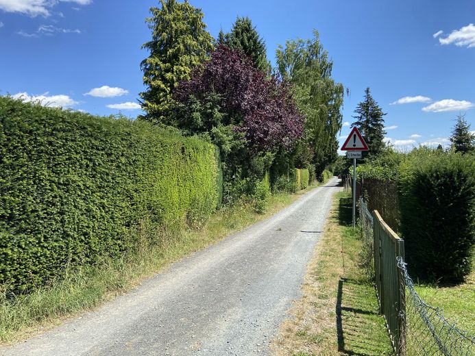 Rückseite Garten