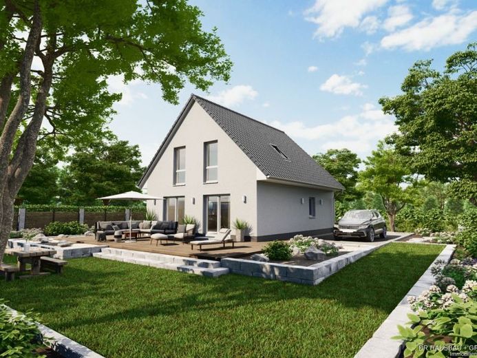 Hochwertiges Neubau-Einfamilienhaus auf sonnigem Süd-Grundstück in ruhiger Lage von Tangstedt – Foto 1