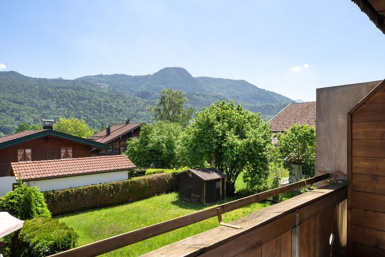 Bergblick inklusive - 2-Zimmer-Wohnung in Schleching – Bergblick inklusive