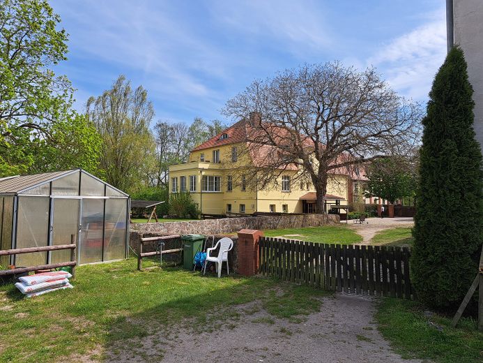 Blick auf Innenhof