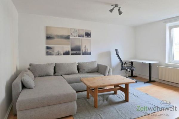 (EF1349_M) Kassel-Stadt: Bad Wilhelmshöhe, neu möblierte 2-Zimmer-Wohnung in einer Seitenstraße