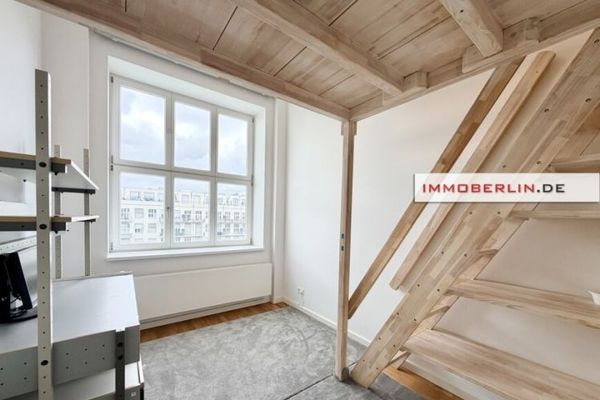 IMMOBERLIN.DE - Toplage im Baudenkmal! Kernsaniertes Loft mit Pkw-Stellplatz