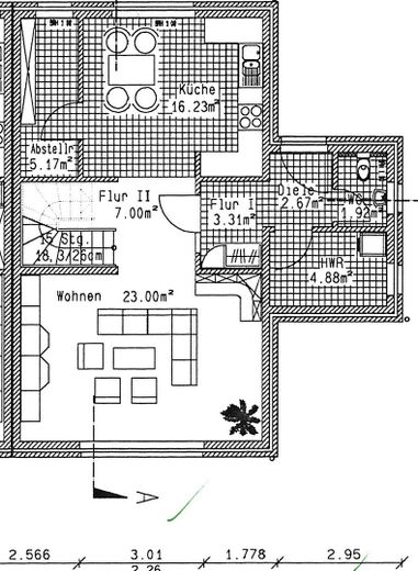Exklusives Reihenendhaus – Erstbezug nach aufwendiger Sanierung mit PV-Anlage & sonnigem Garten – Grundriss unten