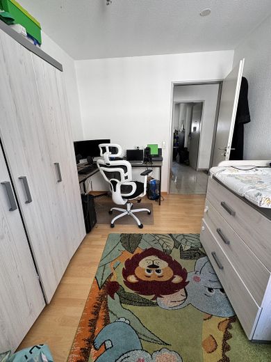 3,5-Zimmer-Wohnung mit Balkon im Zentrum von  Rastatt – Büro / Kind