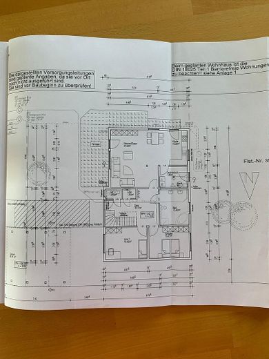 Mieszkanie z dużą ilością przestrzeni w domu i ogrodzie – Grundriss EG ohne Küchenwand