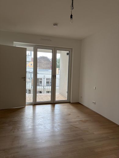 Helle möblierte 2-Zimmer-Wohnung Neubau in Prenzlauer Berg – Schlafzimmer