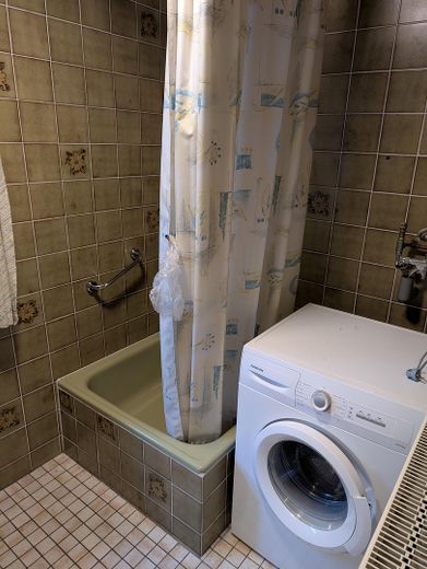 Dusche, Waschmaschine