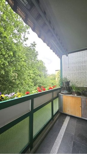 *** Rodziny uwaga *** Przytulne 4-pokojowe mieszkanie w Kleinhadern – Blick vom Balkon