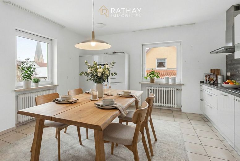 Gepflegtes Einfamilienhaus mit Garage &amp; Garten - sofort bezugsfertig – Visualisierung Küche