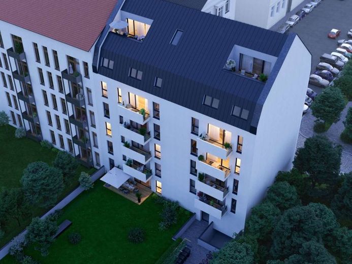 NUOVO PROGETTO EDILIZIO LANGE 30 – Luminoso appartamento con 3 locali, parquet e atmosfera soleggiata – Foto 1
