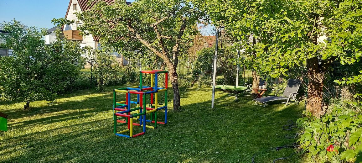 Schöner großer Garten