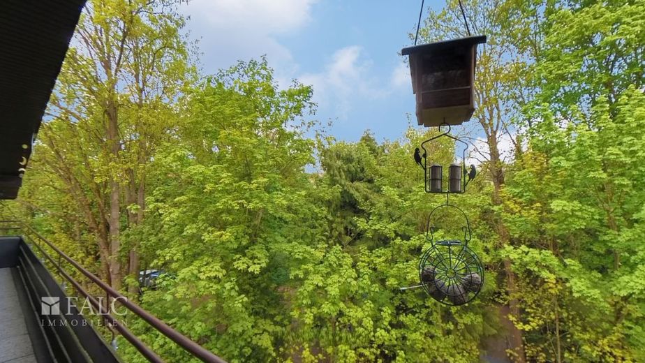 Zentrum vor der Tür - Natur vor dem Fenster! Penthouse in kleiner Einheit – Blick nach hinten raus
