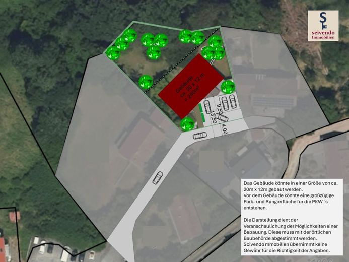 Exklusives Baugrundstück in Bestlage – Lageplan