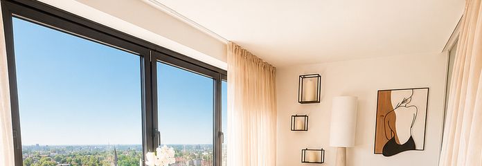 Fully furnished high-rise residence  29F/ W2 Panorama  views over Hamburg