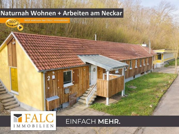 Einzigartige Immobilie - Naturnah Wohnen und Arbeiten am Neckar – Foto 1