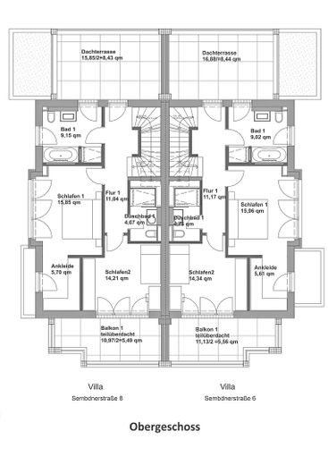 Komfortable idyllische Wohlfühloase / Erstbezug - fertiggestellt! – OG Sembdnerstr. 6 + 8