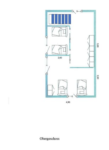 Landhaus mit zusätzliches Einfamilienhaus und großer Garage in Alleinlage im Wald – Einfamilienhau Oben