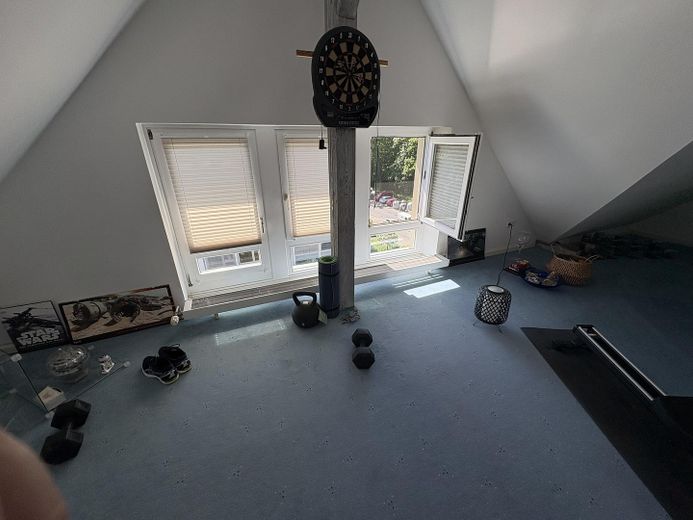 Sport und Yoga-Ecke
