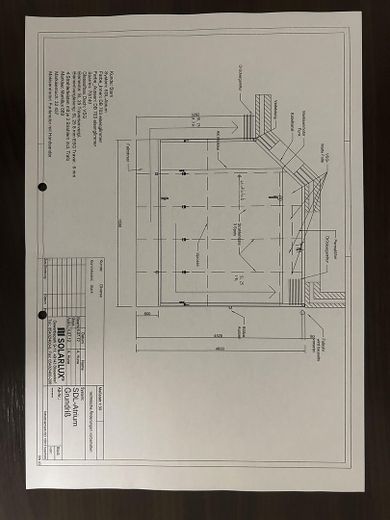Grundriss Wintergarten