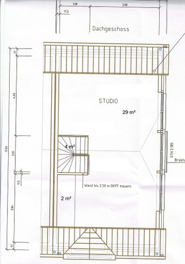 Grundriss Dachgeschoss