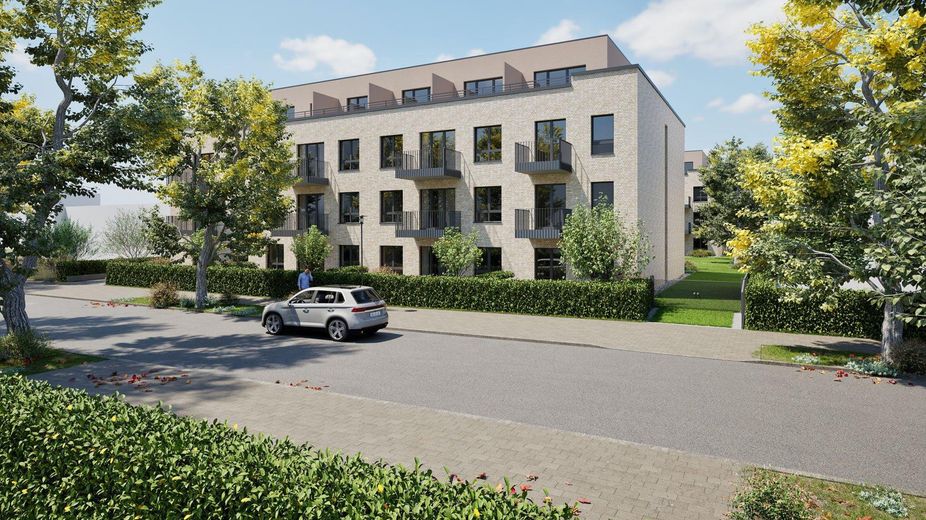 Neubau Ansicht Gebäude