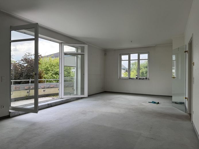 Maisonette-Wohnung Golf-Wohnpark Stolper Heide – 40 m² Wohnzimmer 1. OG