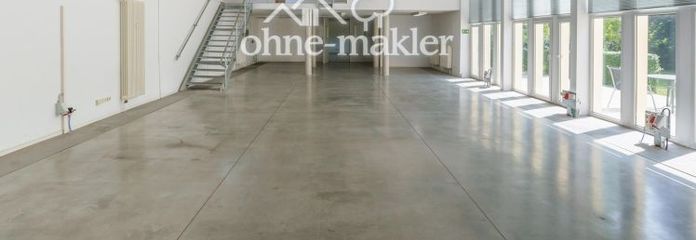 500 m² Raum für Ideen – vielseitige Gewerbefläche mit Halle, Büros und Arbeiten im Grünen.