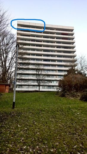 Lichtdurchflutete große Eigentumswohnung Wuppertal Elberfeld/Uellendahl mit Traum-Ausblick – Außenansicht von Süden